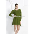 new fashion women long sleeve sweater dress